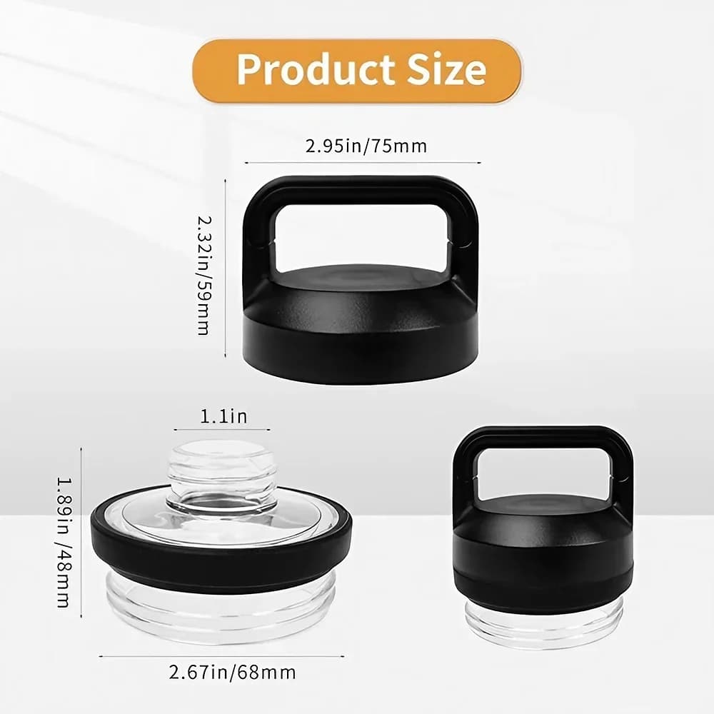 Náhradné viečko Rambler Chug pre YT (18oz, 26oz, 36oz, 64oz), 1/2/3 ks