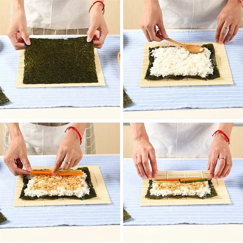 Bambusová podložka na prípravu sushi